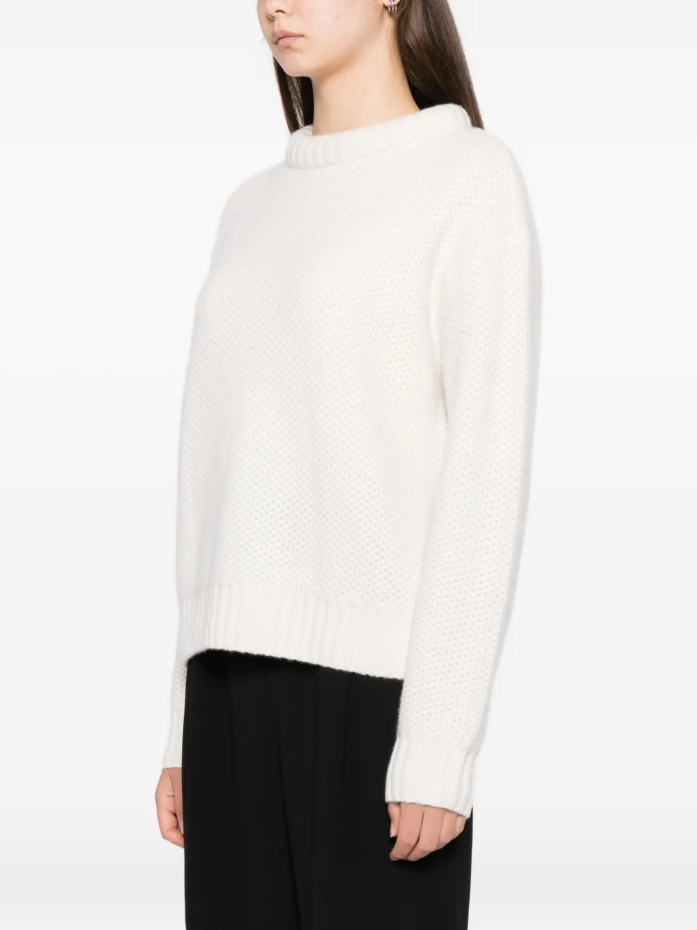  Twp Waffle Jumper - Neutrals 