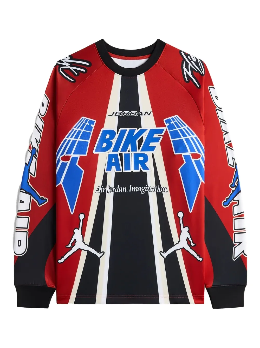 Jordan sudadera manga larga en colaboración con Nigel Sylvester | rojo | Image 1