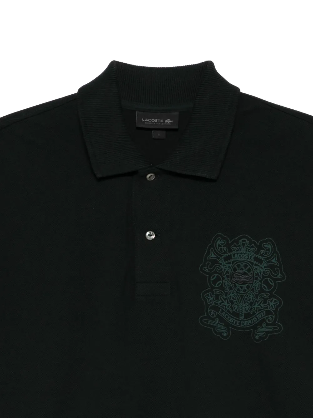 Lacoste Poloshirt met embleem-detail Groen