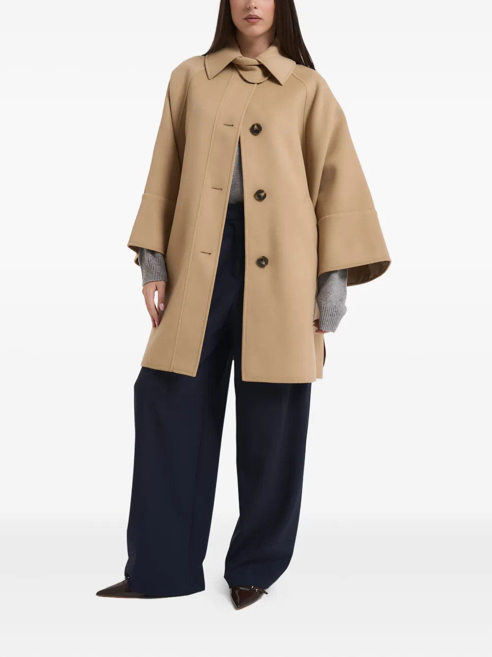 Weekend Max Mara Rufo single-breasted coat | Oversized Coats | Image 2