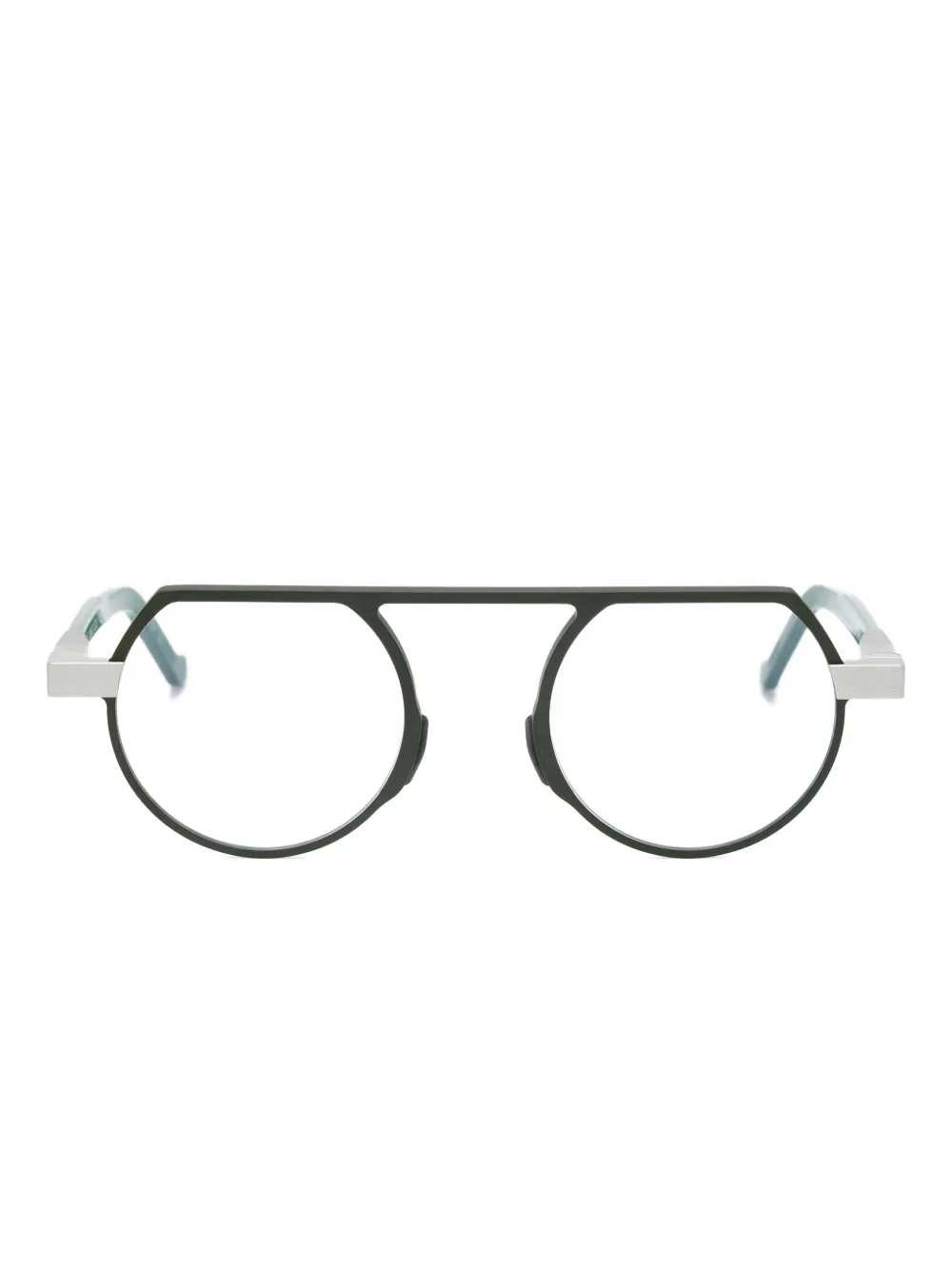VAVA Eyewear BL0052 round-frame glasses | Green | Image 1