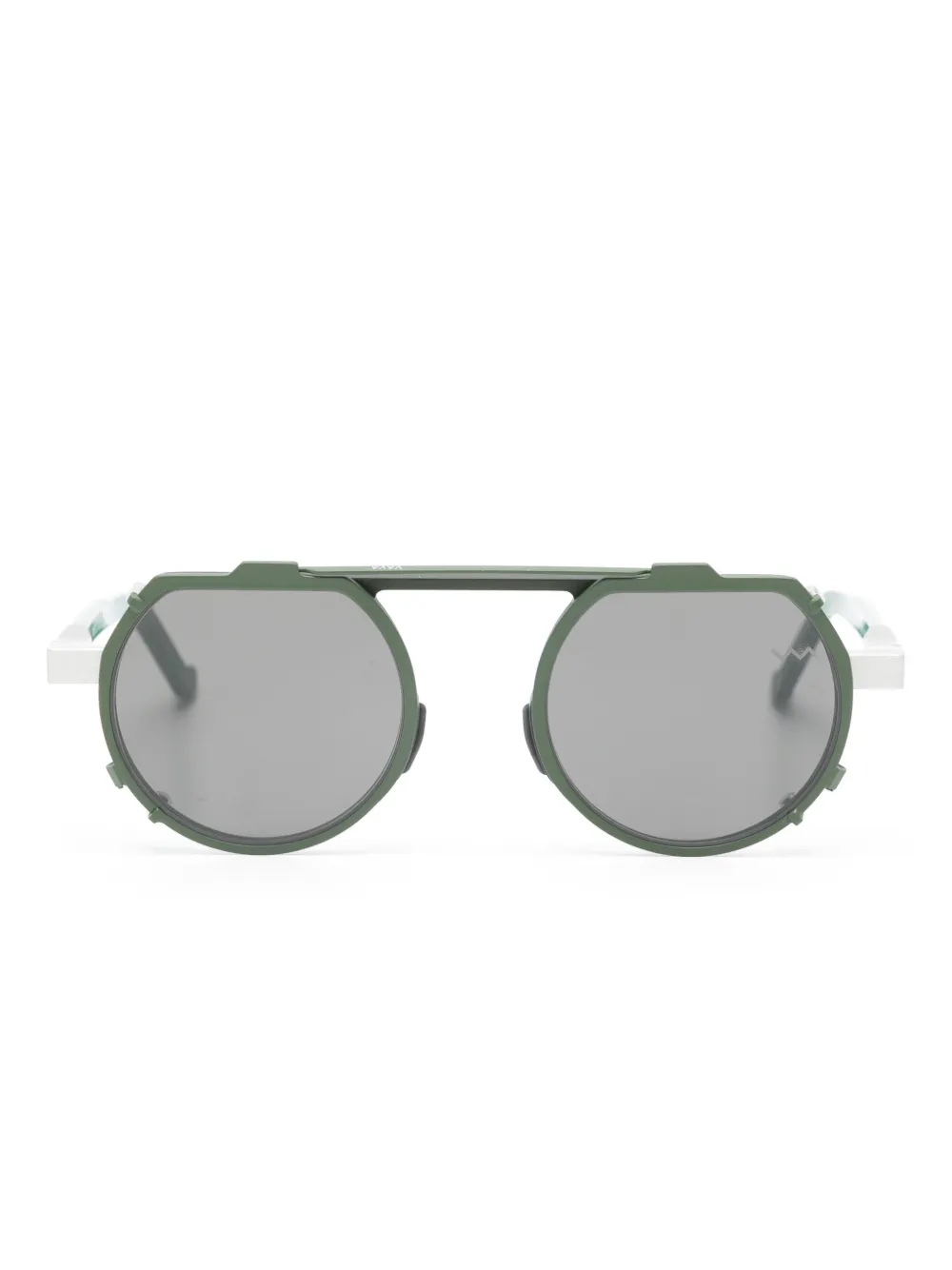 VAVA Eyewear BL0052 round-frame glasses | Green | Image 1