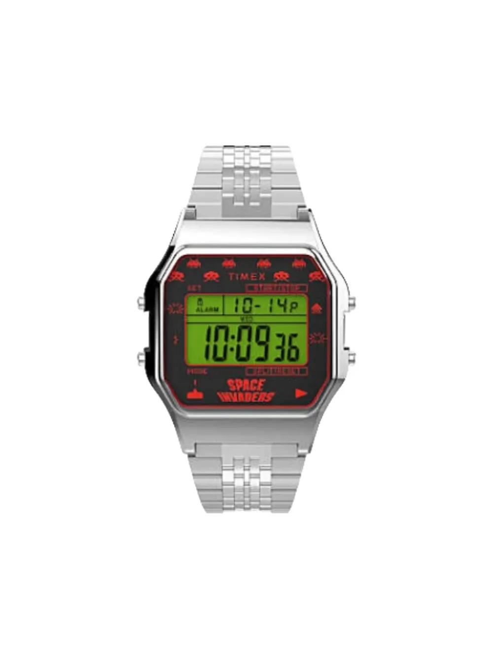 TIMEX x Space Invaders T80 34mm | Black | Image 1