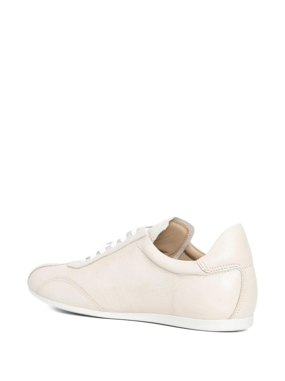 Sarah Chofakian Mochi Stripe Sneakers In Neutral