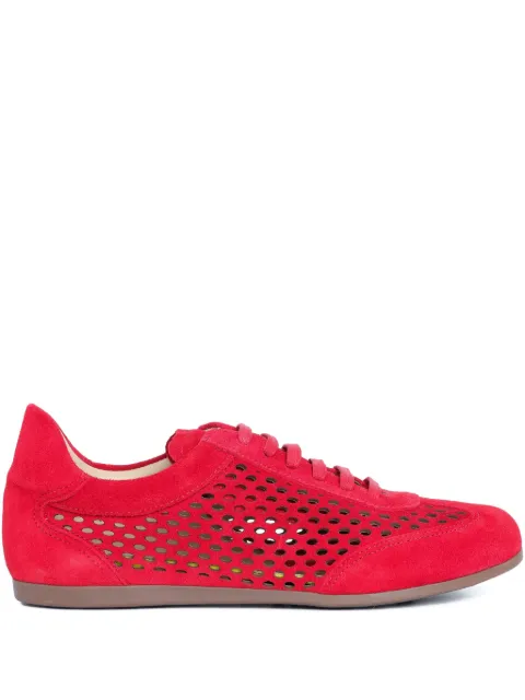 Sarah Chofakian Gelato perforated sneakers