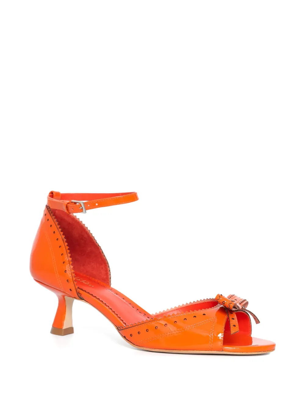 Sarah Chofakian 55mm Macaron sandals Oranje