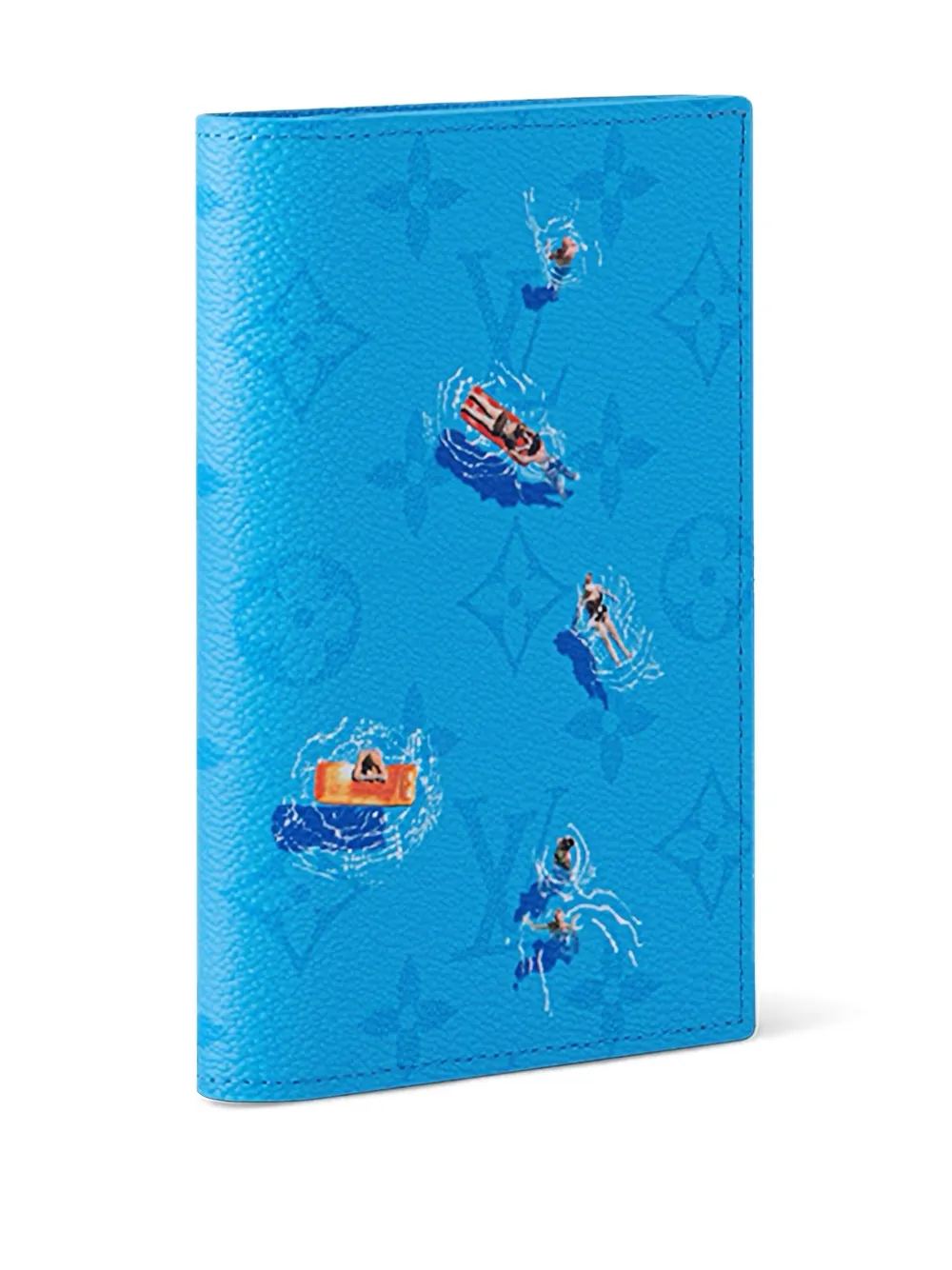  Louis Vuitton Pre-owned Monogram Passport Cover - Blue 