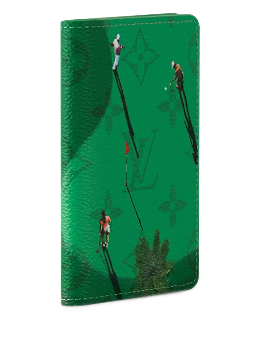 Louis Vuitton Pre-Owned Portafoglio con tasca - Verde