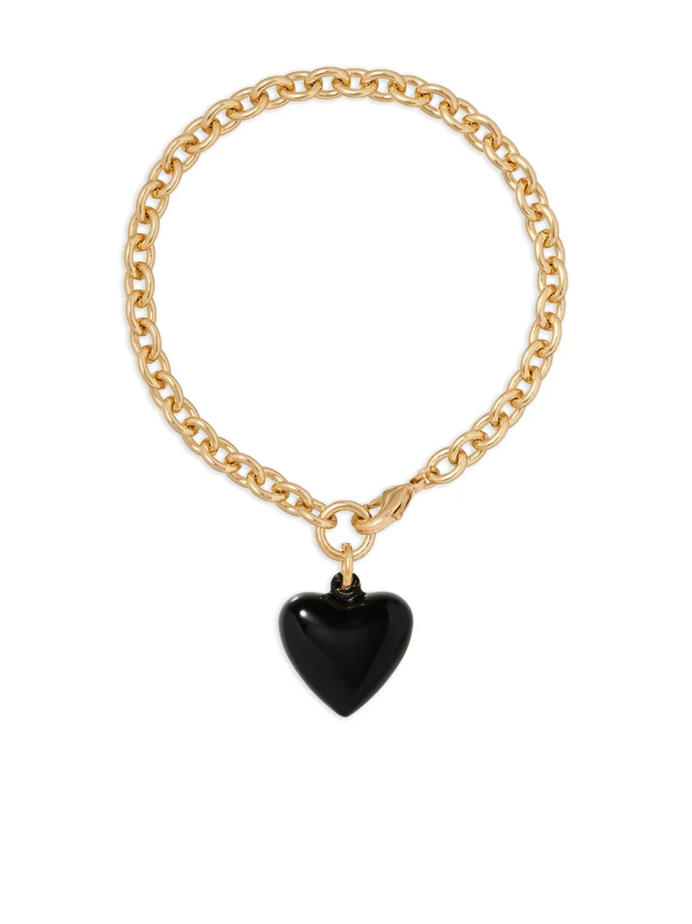 Roxanne Assoulin Puffy Heart bracelet - Nero