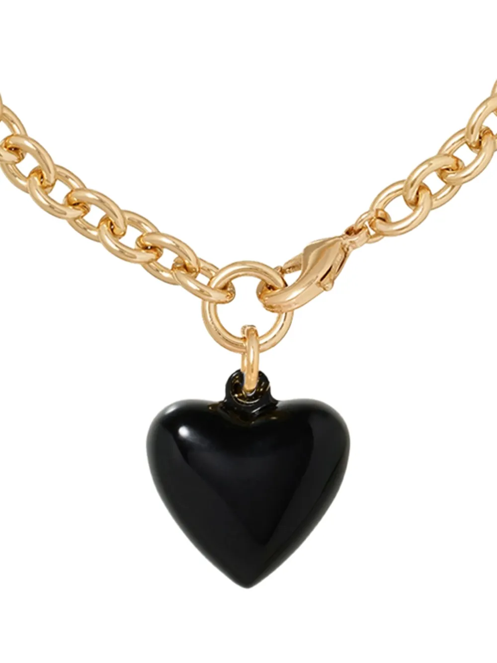  Roxanne Assoulin Puffy Heart Bracelet - Black 