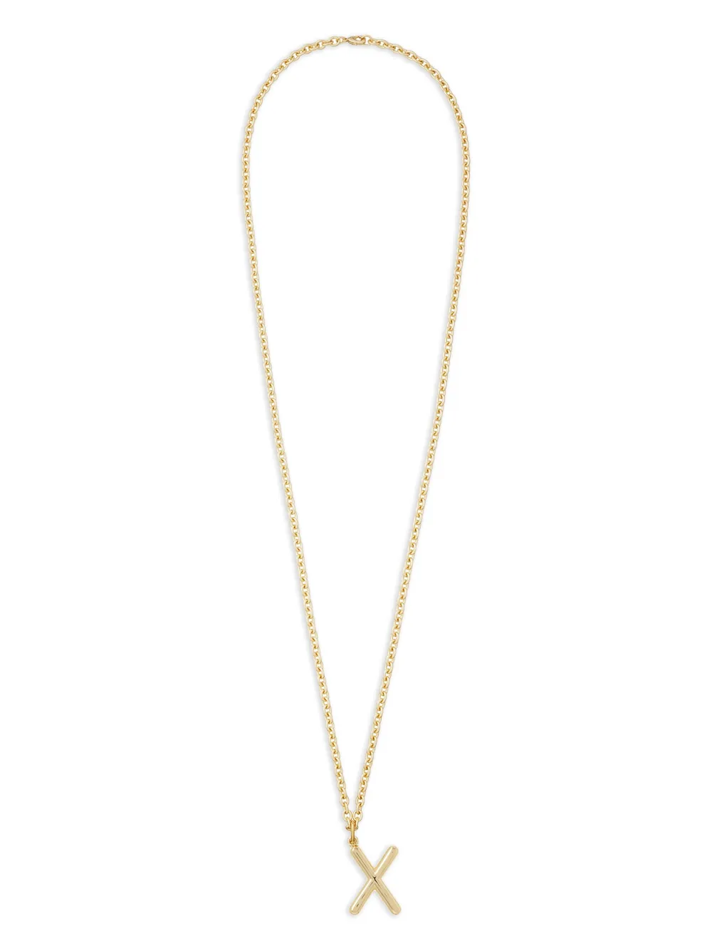 Roxanne Assoulin Big Puffy Initial necklace | Gold | Image 1
