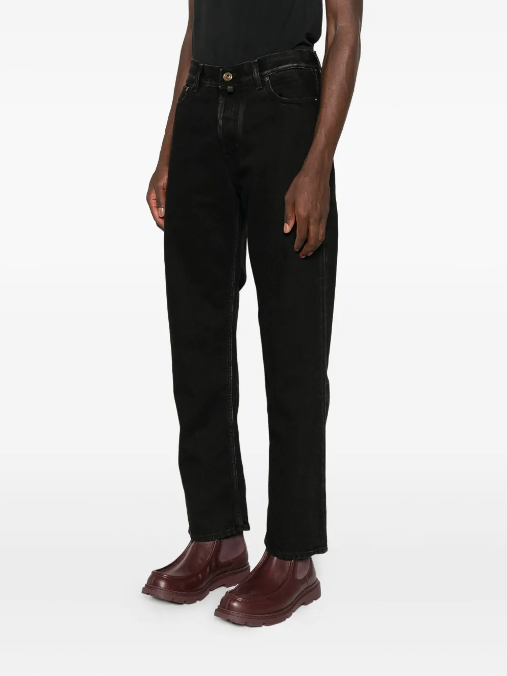 Jacob Cohën Cropped jeans Zwart