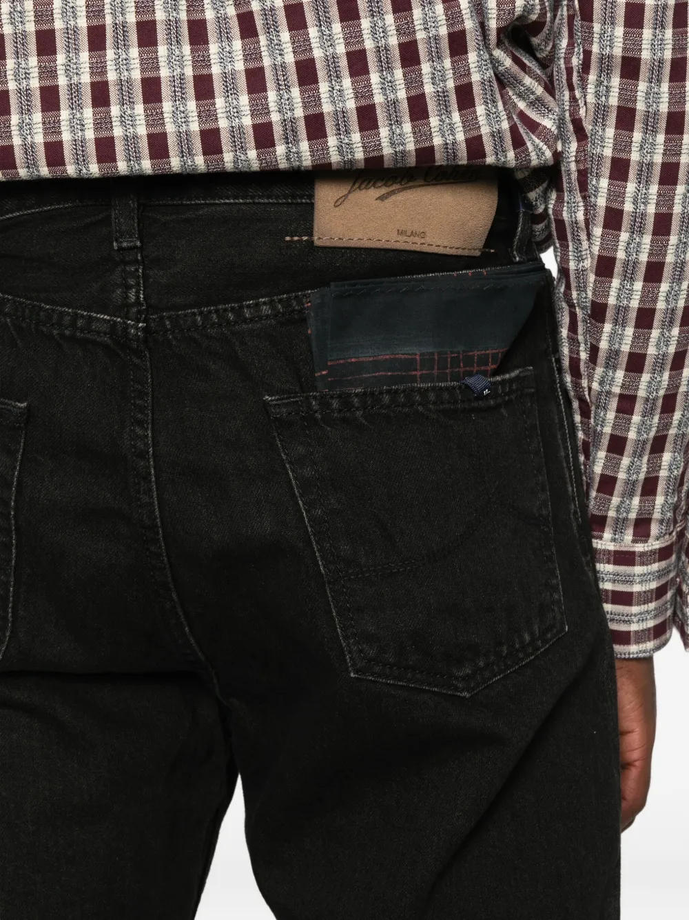 Jacob Cohën Cropped jeans Zwart