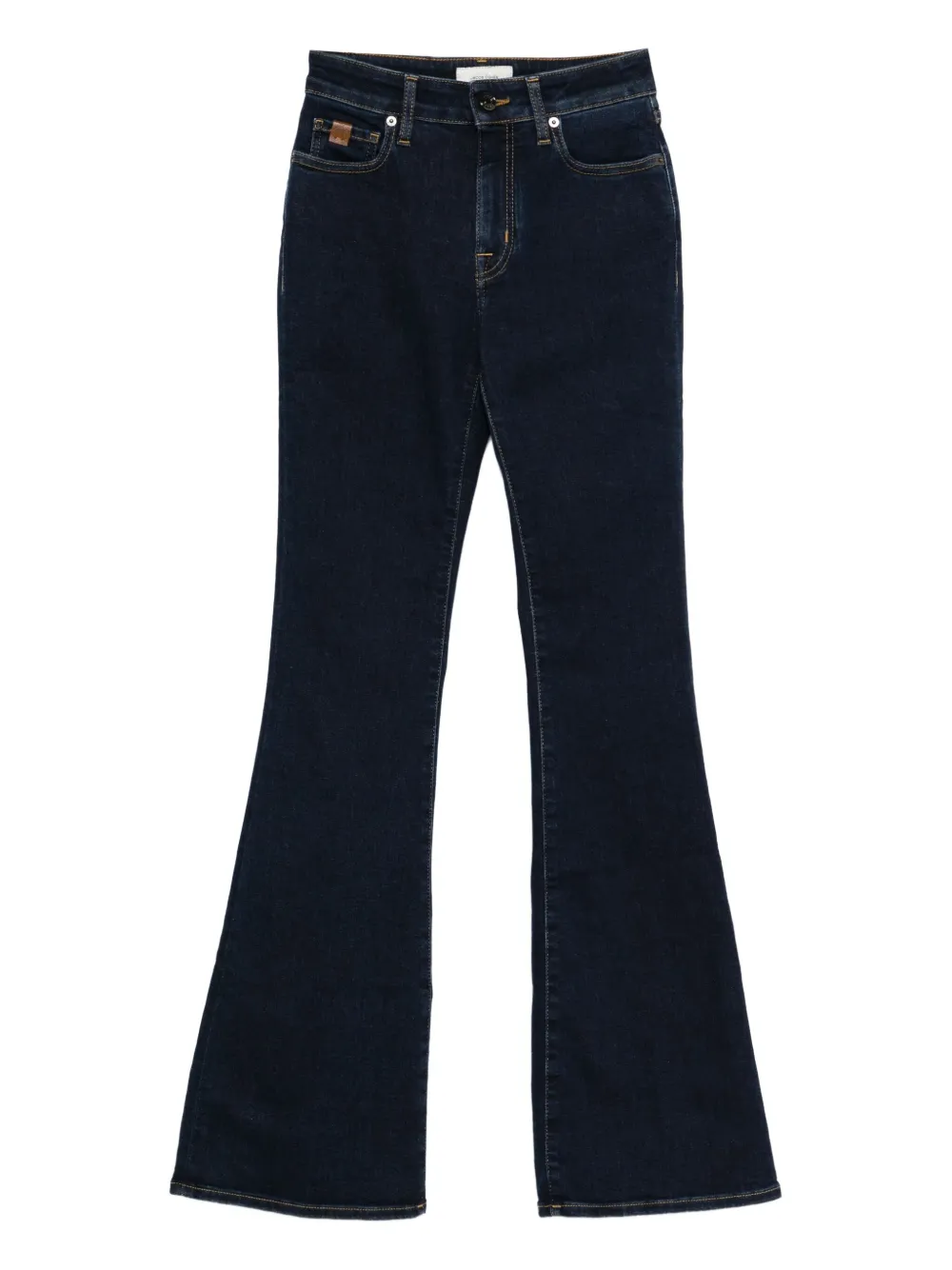 Jacob Cohën jean à patch logo | bleu | Image 1