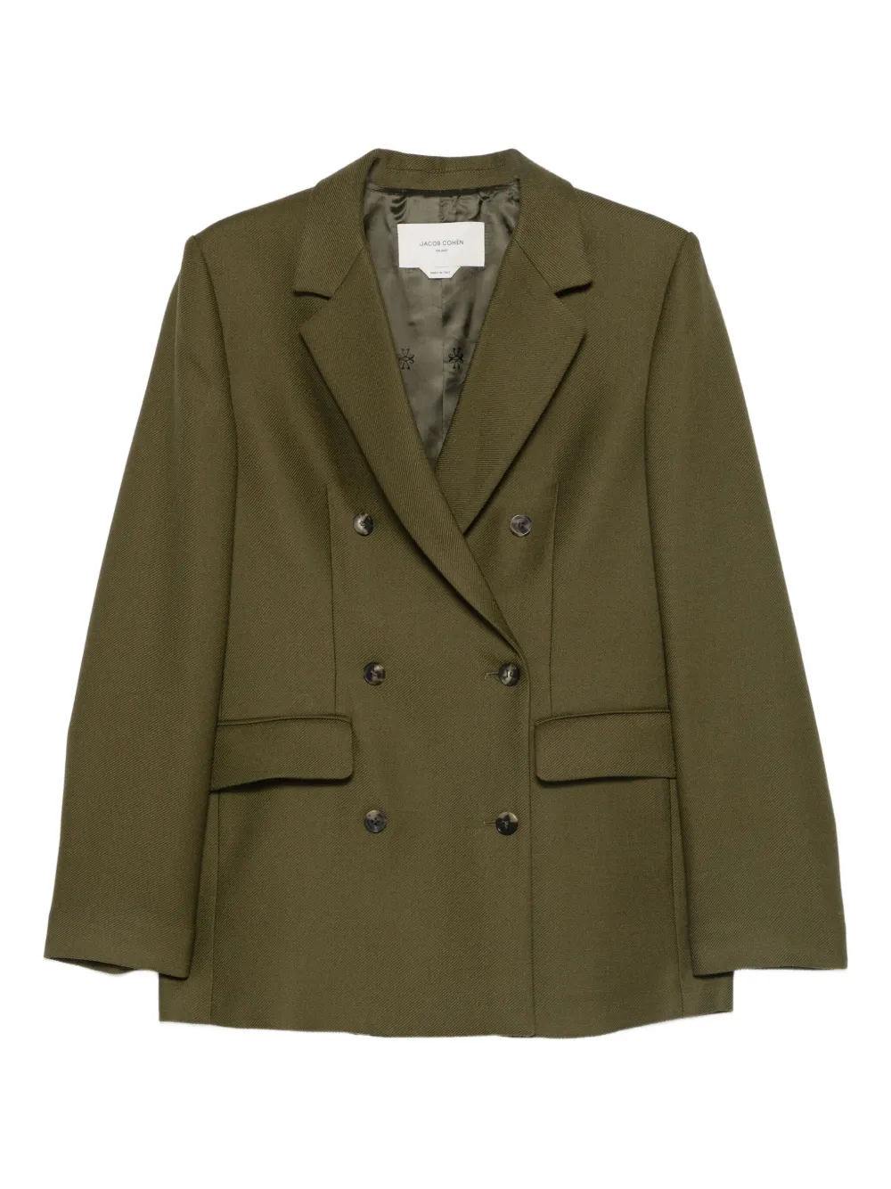 Jacob Cohën double-breasted blazer | Green | Image 1