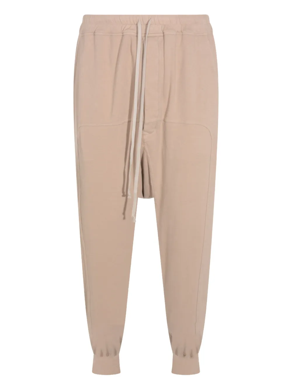 Rick Owens Drkshdw Comfortable Trousers Featuring Elastic Waistband In Neutral