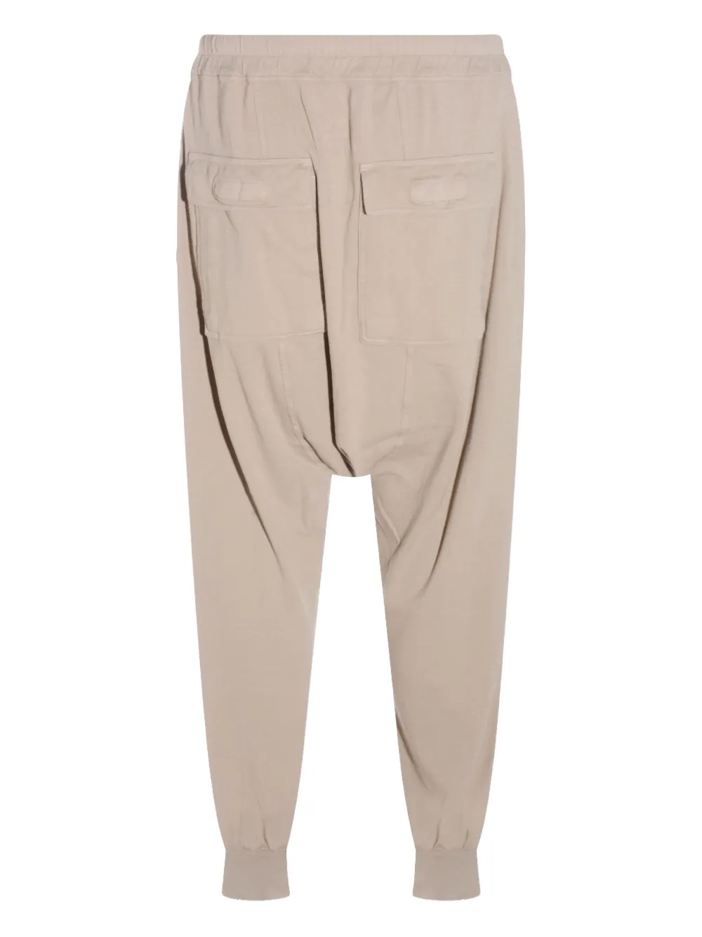 Rick Owens Drkshdw Comfortable Trousers Featuring Elastic Waistband In Neutral