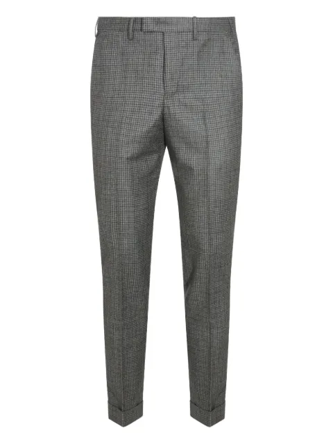 PT Torino checked-pattern trousers