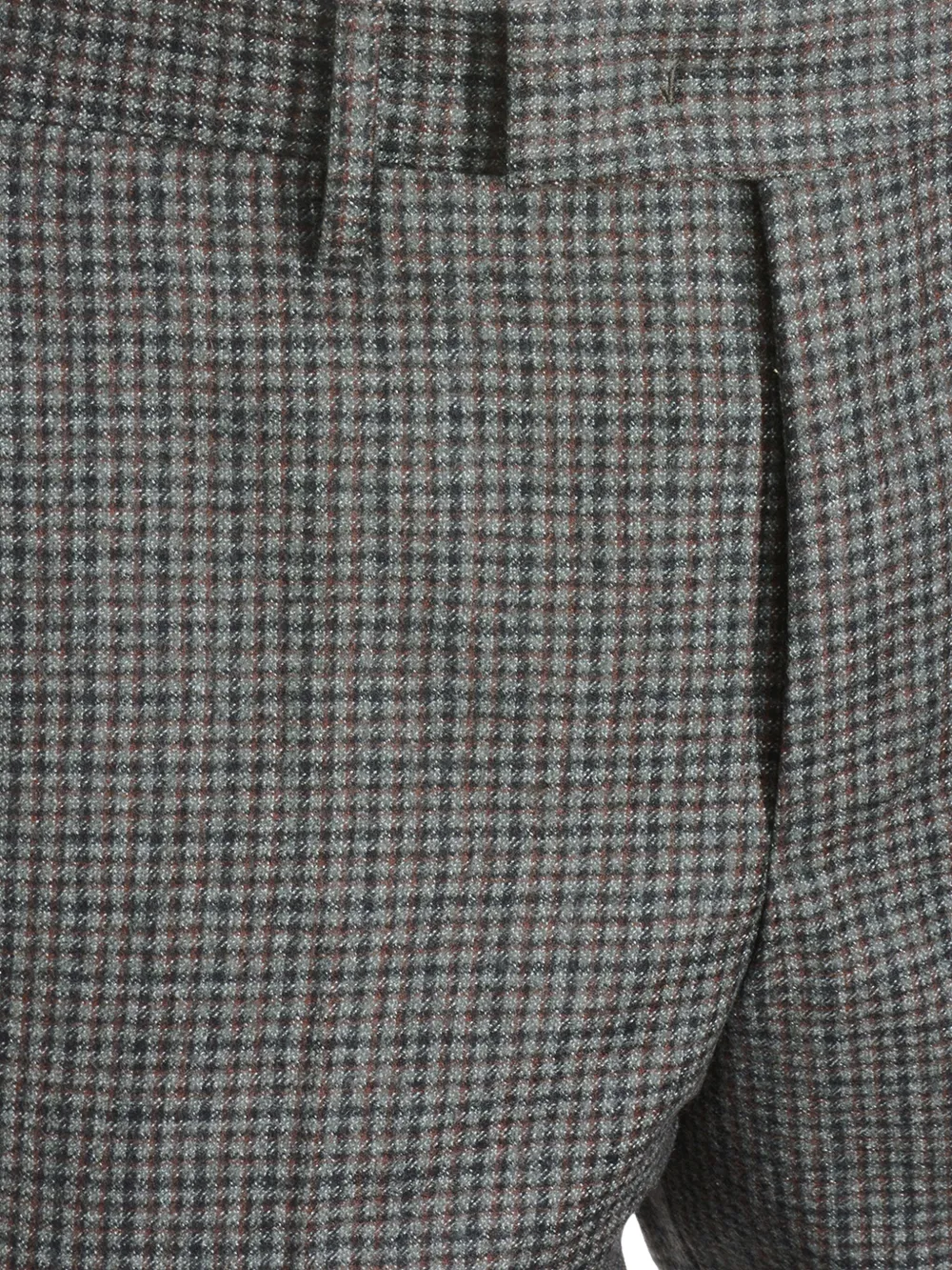 PT Torino Geruite broek Grijs