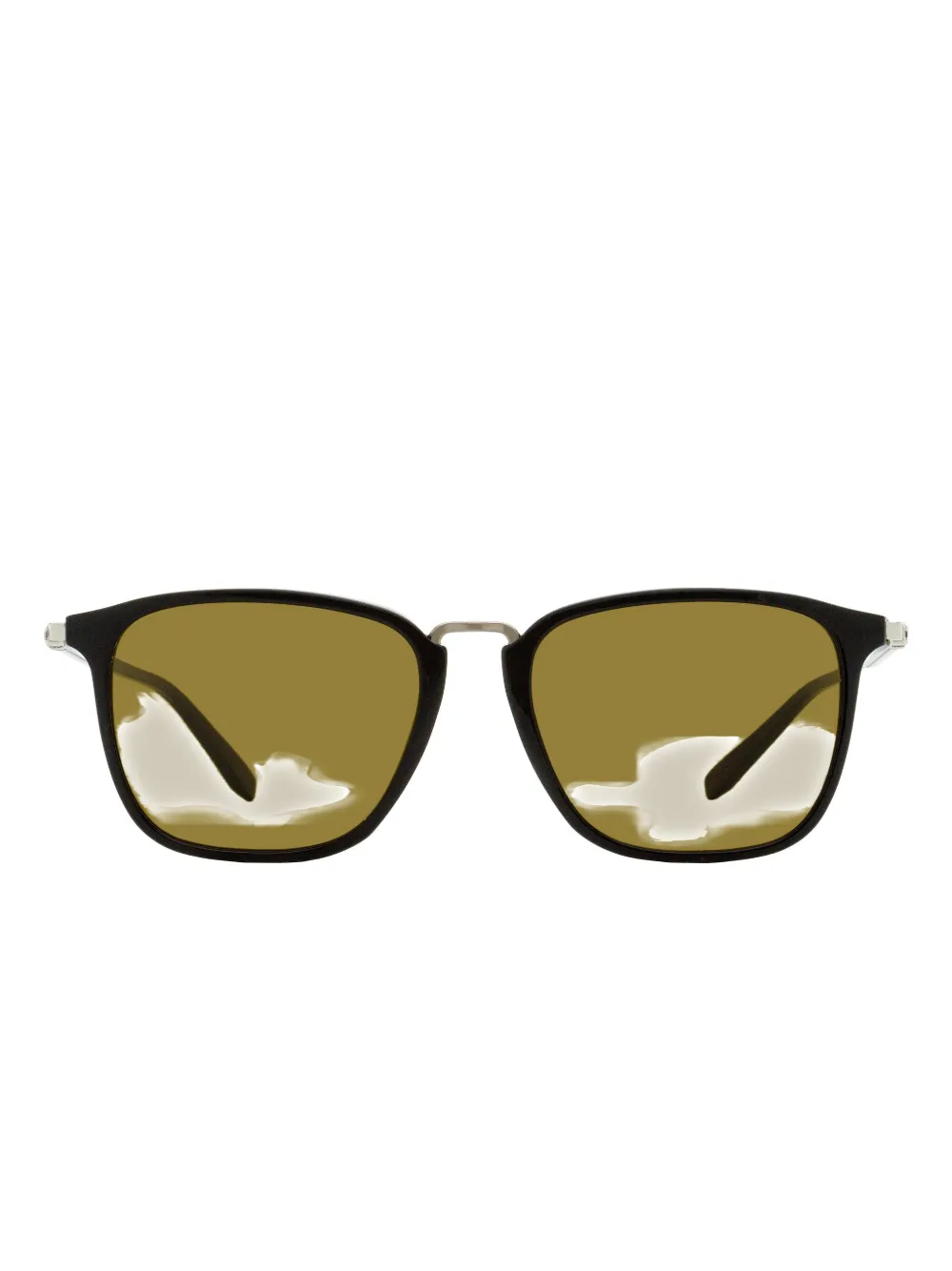 Ferragamo Eyewear 910 Square-frame Sunglasses In Brown