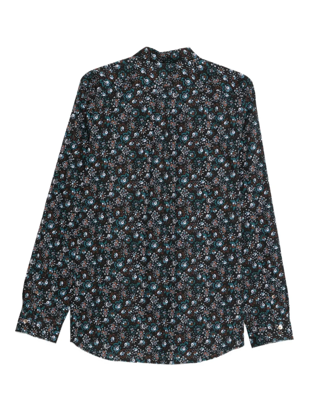 Paul Smith Ferris Floral overhemd - Zwart