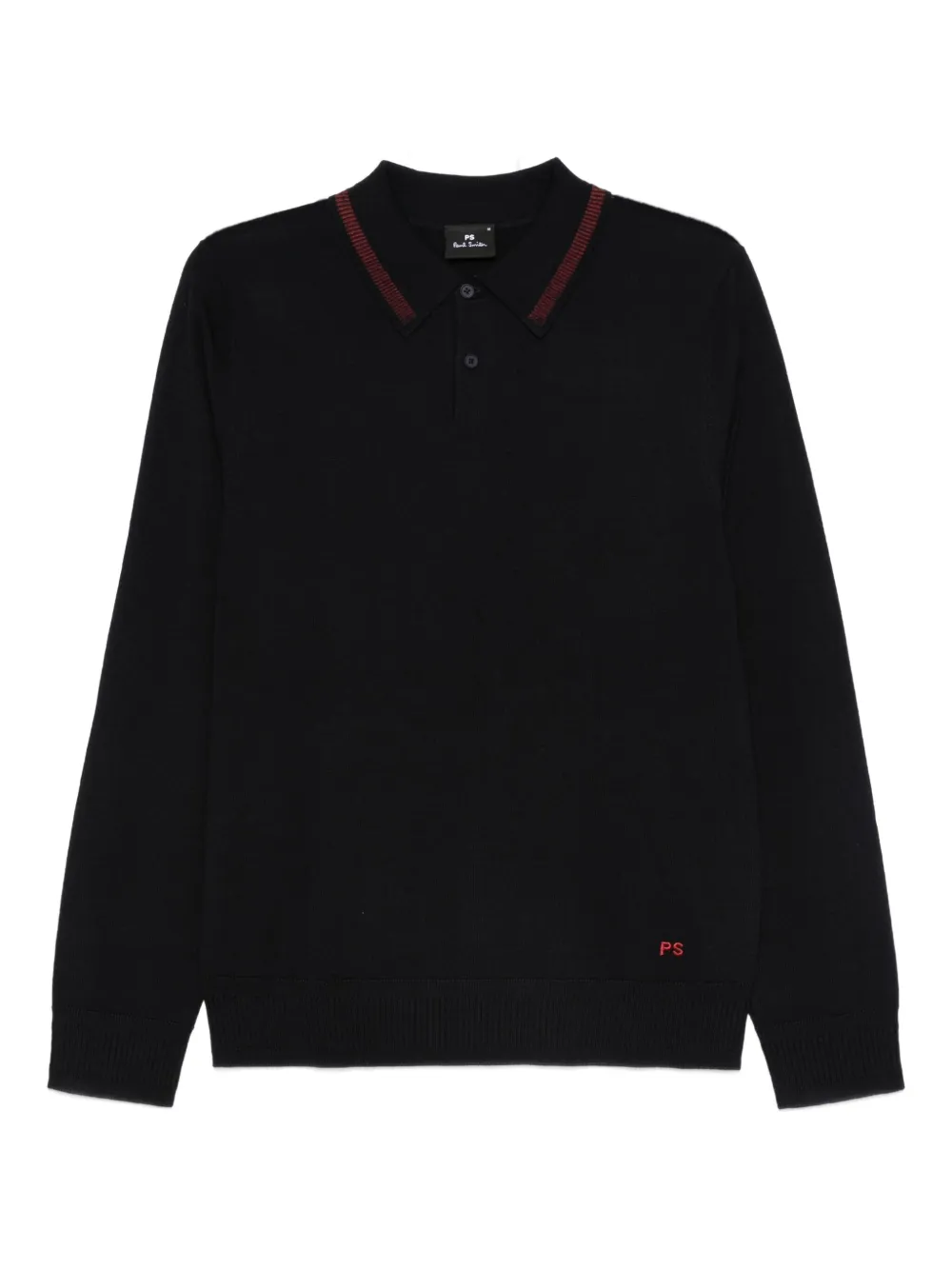 Paul Smith playera tipo polo con logo bordado | azul | Image 1
