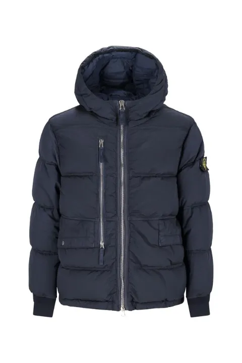 Stone Island hooded puffer jacket