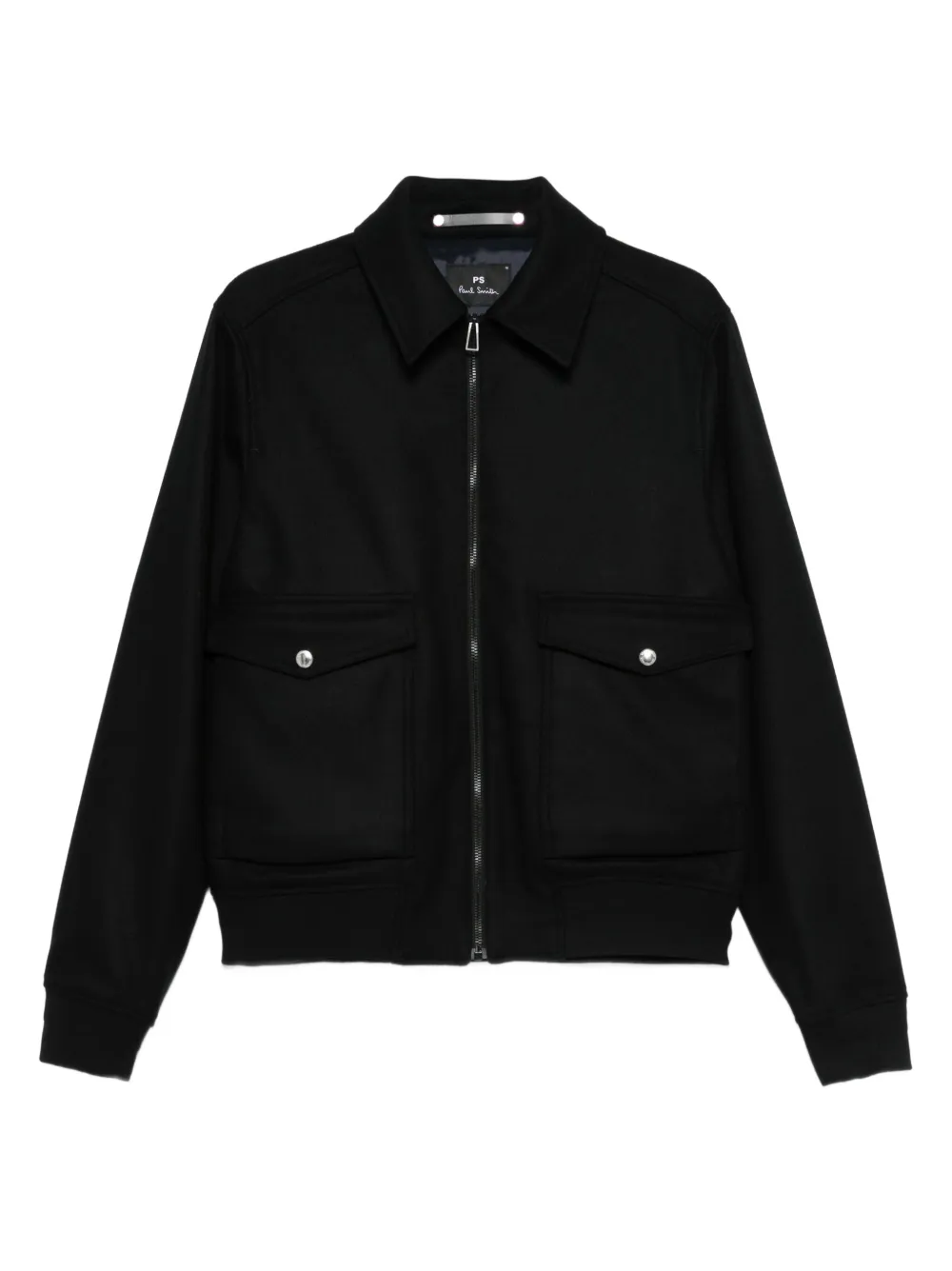 Paul Smith zip-up bomber jacket | Black | Image 1