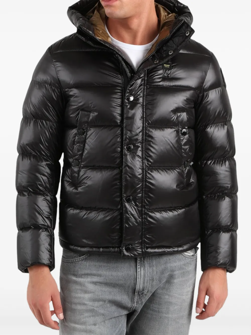 Blauer hooded padded clipper coat | Down Jackets | Image 2