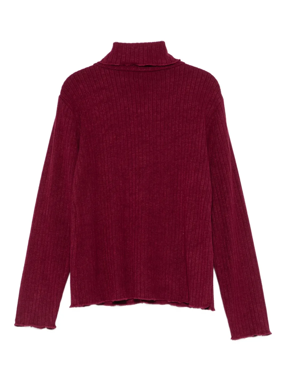 Miss Grant Kids Geribbelde coltrui Rood