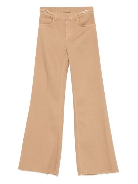 LIU JO jeans acampanados con logo