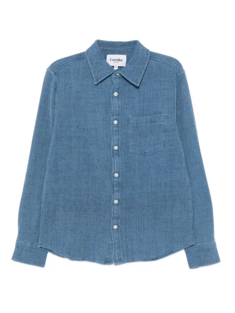 Corridor Pigment dyed waffle shirt