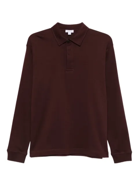 Sunspel long-sleeve polo shirt