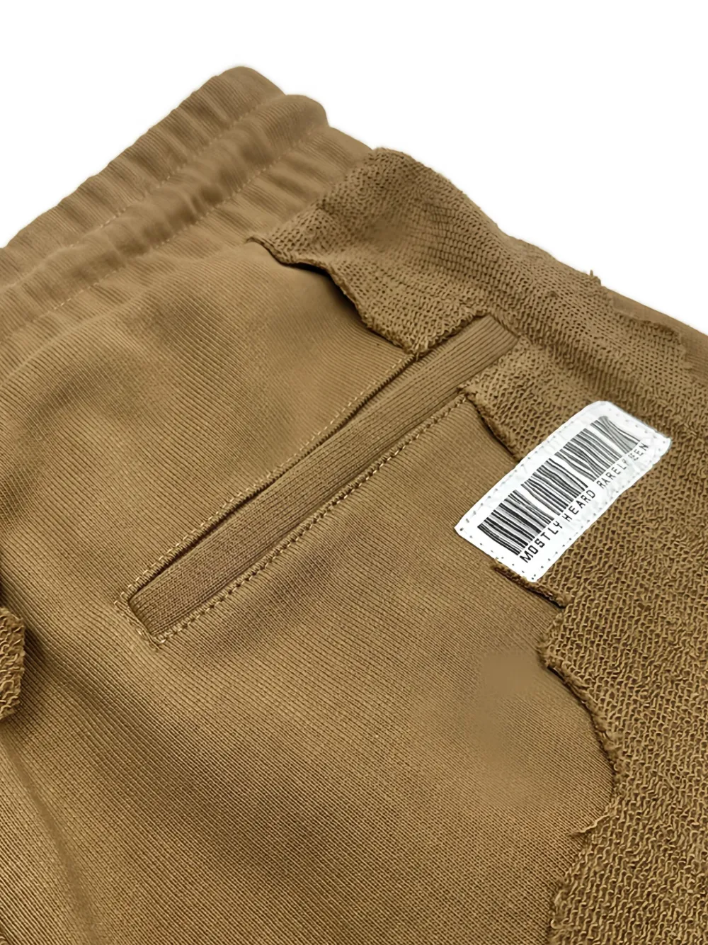  Mostly Heard Rarely Seen Cut Me Up Shorts - Brown 
