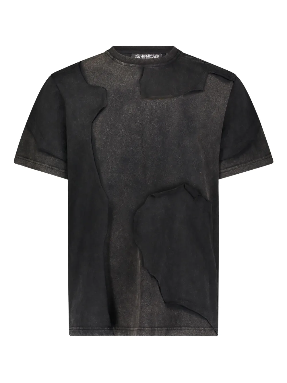 Mostly Heard Rarely Seen T-shirt Cut Me Up - Nero