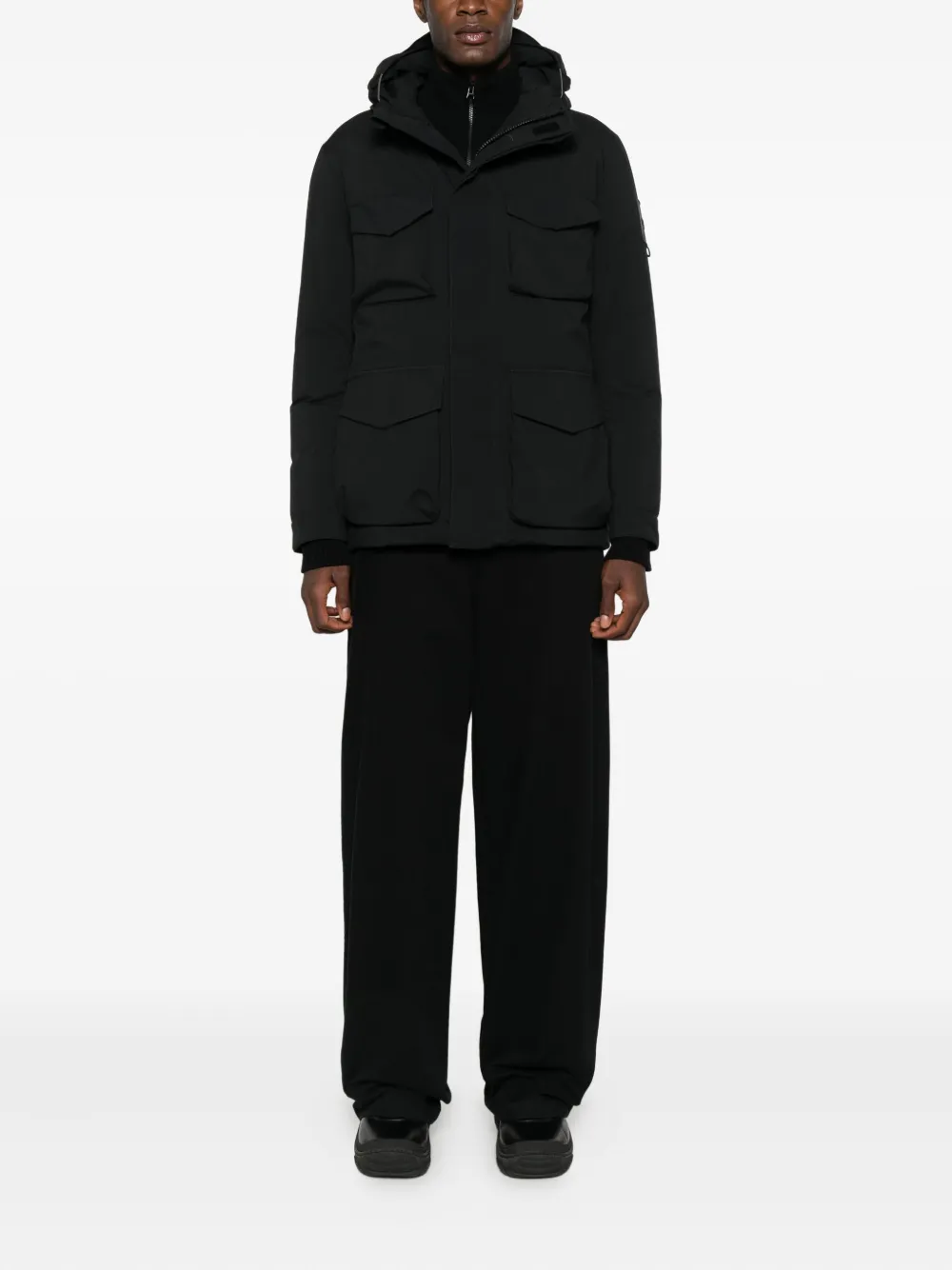 OUTHERE chest-pocket hooded jacket | Hooded Jackets | Image 2