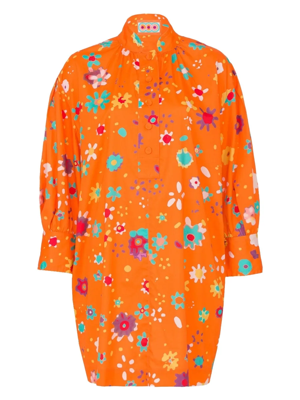 Lhd harbour island floral dress - Oranje