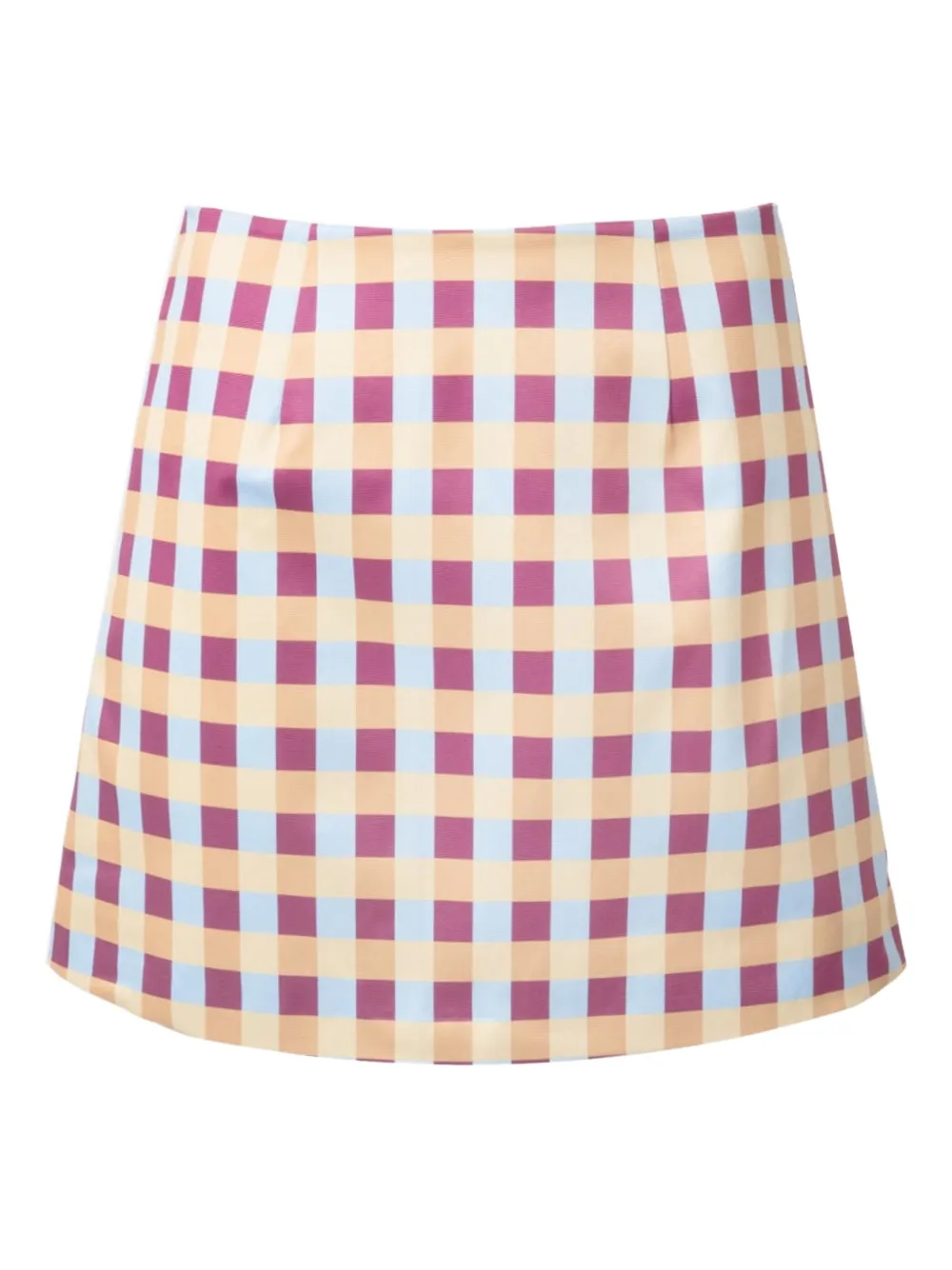 Lhd ingham citadelle check pattern skirt | Neutrals | Image 1