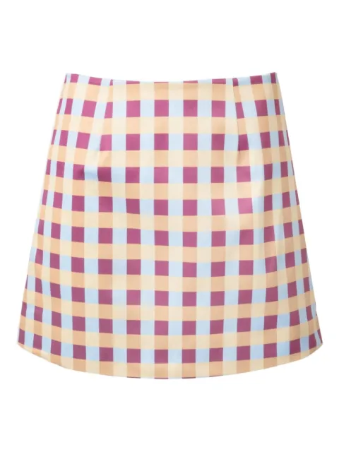 Lhd ingham citadelle check pattern skirt