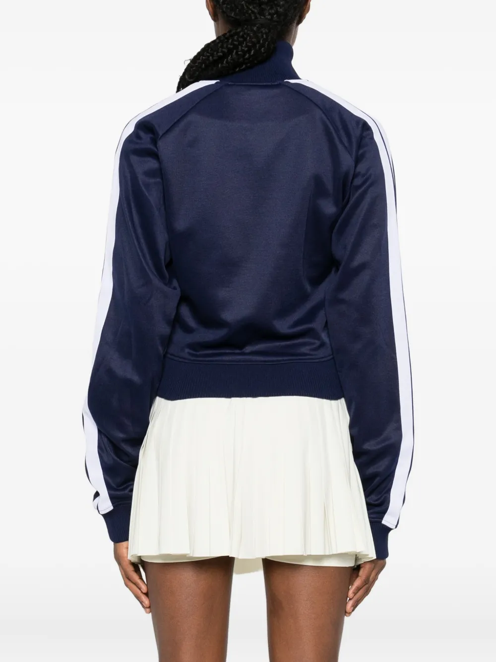 Stella Mccartney Stripe Track Jacket In Blue