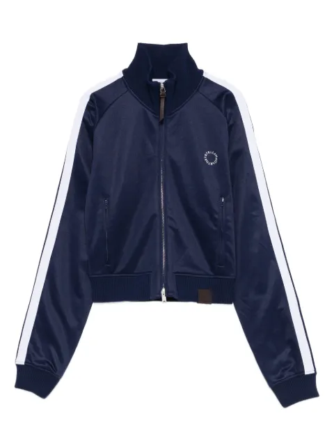 Stella McCartney chamarra deportiva con motivo de rayas 