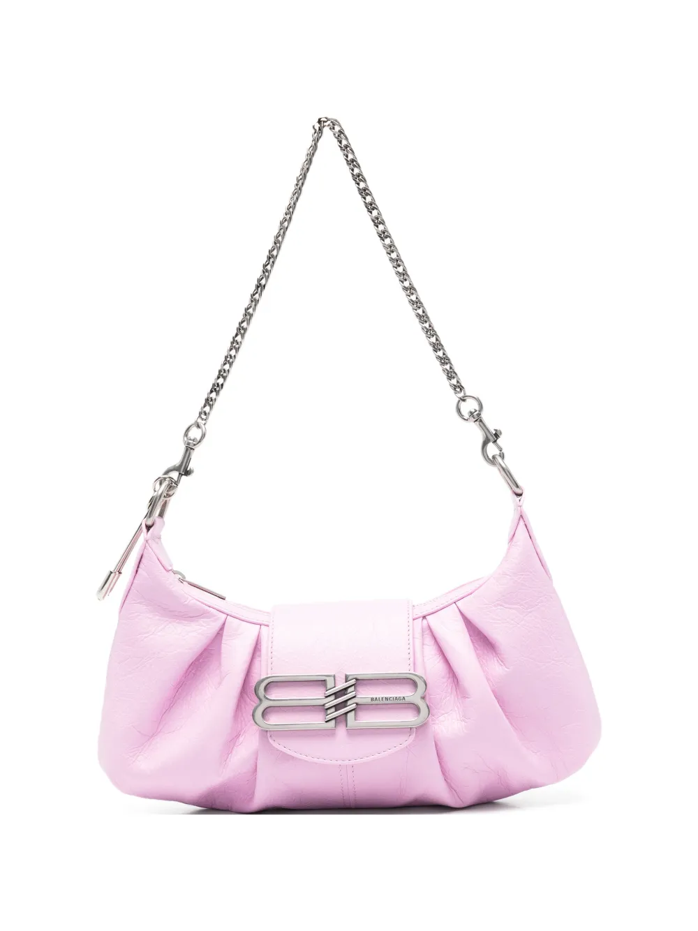 Balenciaga Pamela logo-plaque shoulder bag - Rosa
