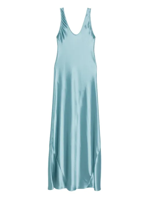 Galvan London Valletta satin  maxi dress