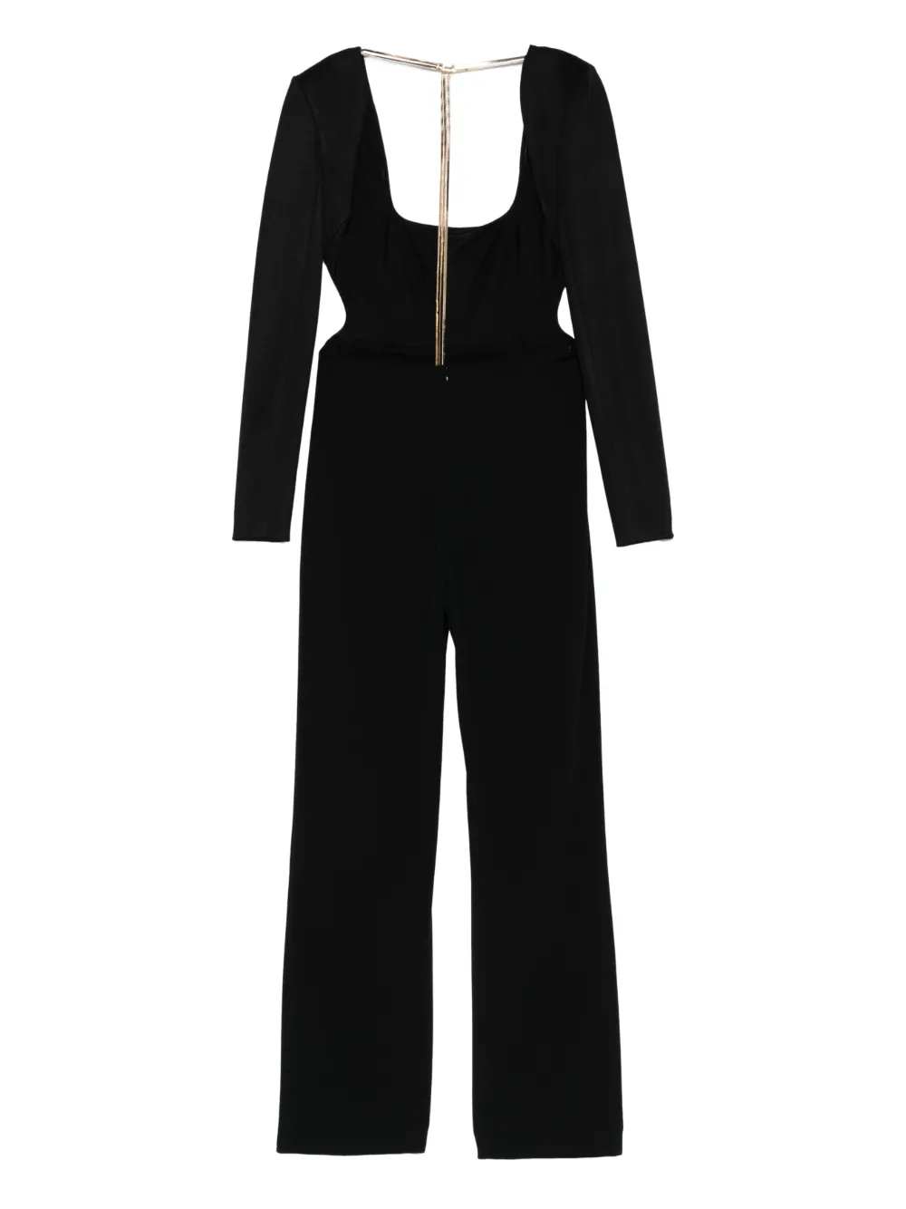 Galvan London Liquid Chain jumpsuit - Zwart