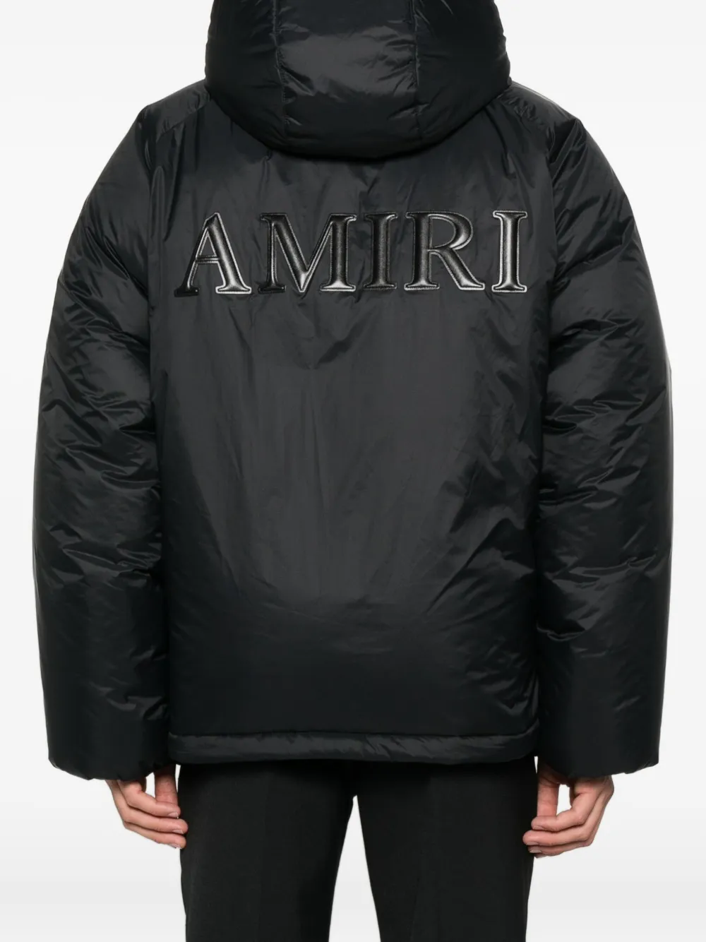 AMIRI Jack met capuchon en logopatch Zwart