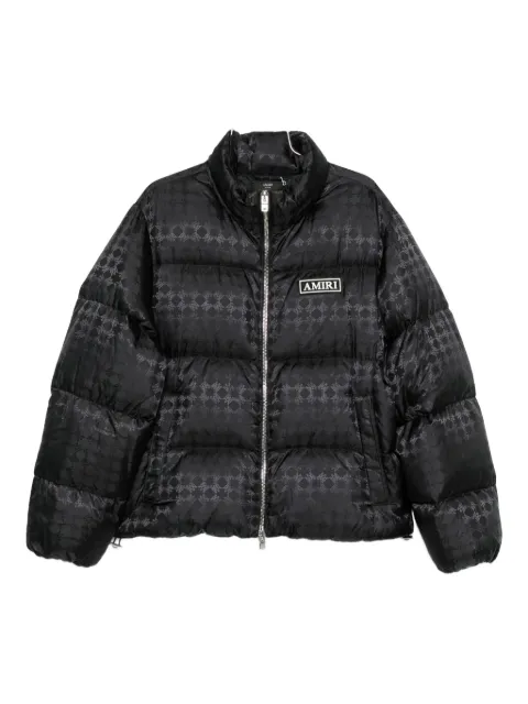 AMIRI jacquard puffer jacket