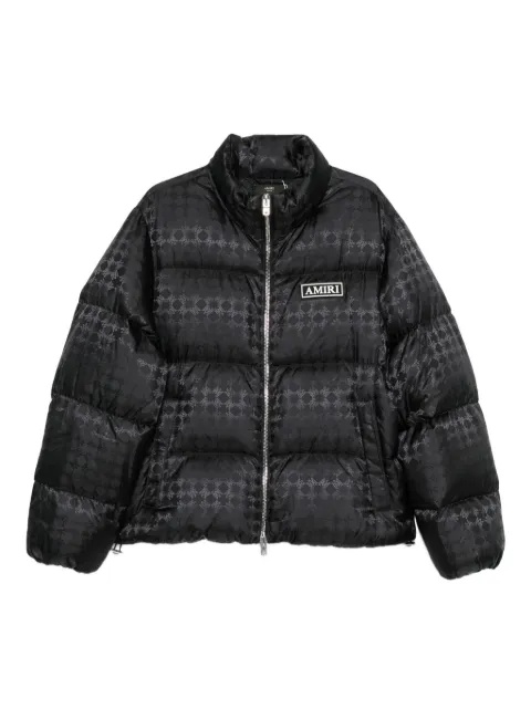 AMIRI jacquard puffer jacket