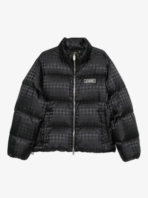 AMIRI 마 쿼드 자카드 패딩 재킷