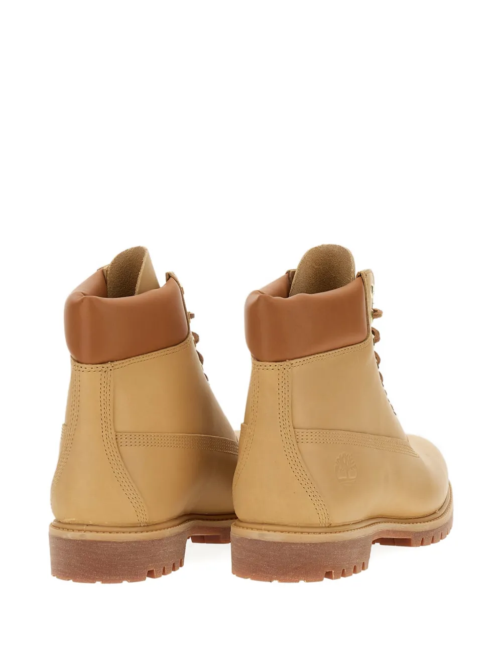 Timberland Leren laarzen Beige