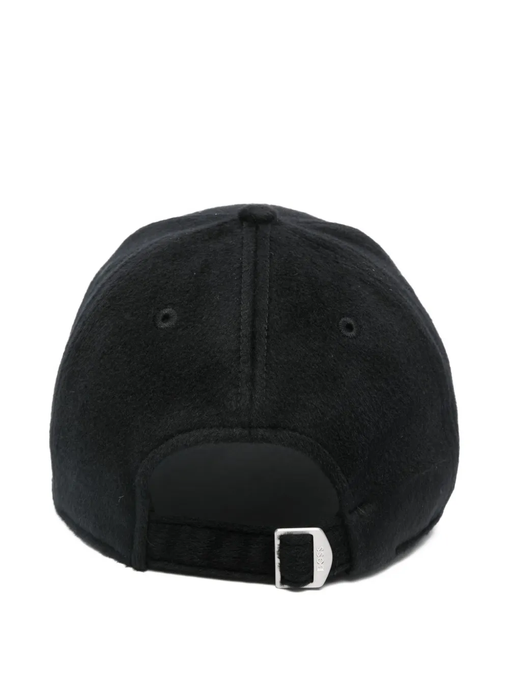 BOSS logo-detail baseball cap - Zwart